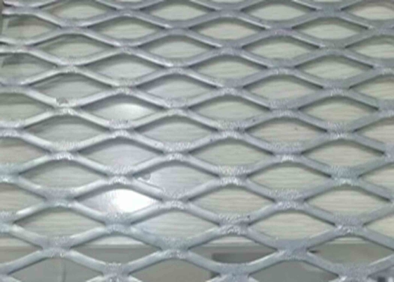 Aluminium Flattened Expanded Metal Used In Construction Industries