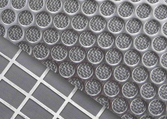 1 Micron To 300 Micron Sintered Wire Mesh With Punching Plate ISO