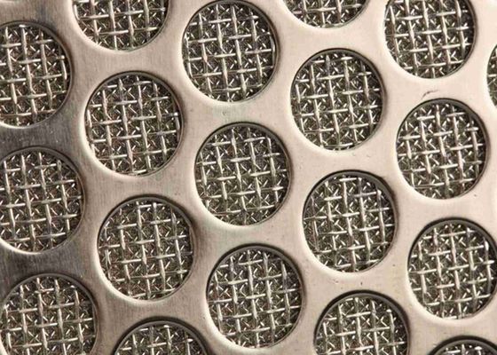 1 Micron To 300 Micron Sintered Wire Mesh With Punching Plate ISO