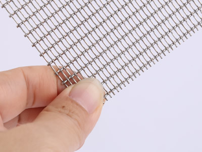 Geweven het Duidelijke Weefsel Decoratief Metaal Mesh For Large Surface Coverings van het Draadgordijn