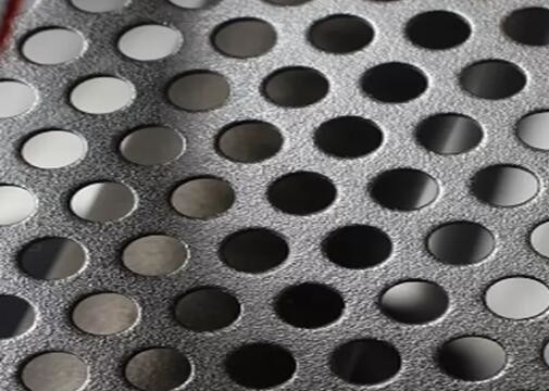 2,0 mm rond gat geperforeerd aluminium veiligheidsnetwerk met sterkere structuur