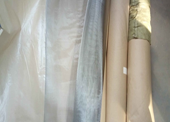 Waterdicht papieren verpakkingen SS Woven Wire Mesh Twill Weave Edge
