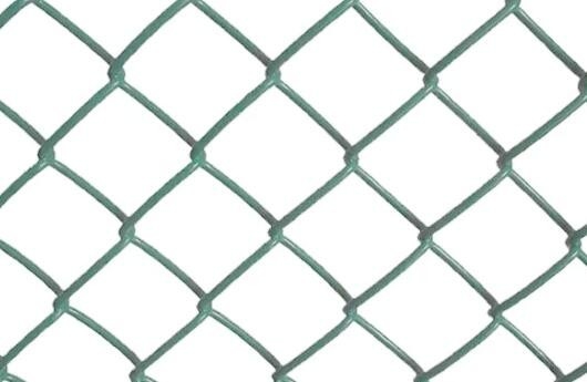 Groen hek met een superieure corrosie- en roestbestandheid