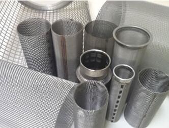Silindrische extruder-scherm met gelaste randen en met aluminium omlijst randen enkellaag of meerlaag
