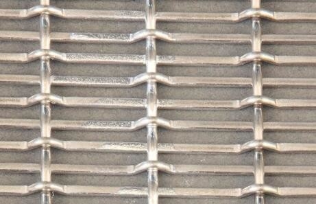 4 mm tot 100 mm Opening Lock Crimped Wire Mesh Met Lock Feature At Intersections