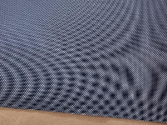 SS316 veiligheidsscherm van maritieme kwaliteit donkergrijs poeder bekleed met 11 mesh 0,032 