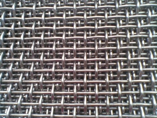 Stainless Steel Wire Mesh Crimped Mesh Screen Corrosion Resisting For Car Grille Mesh