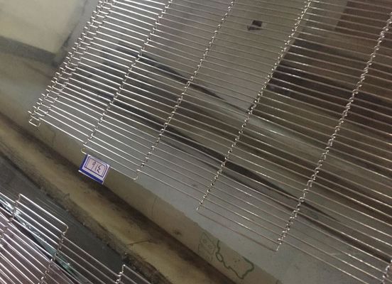 Enige Lijn 1mm tot 3mm DraadTransportband voor de Riem van de de Draadladder van de Voedselverwerking