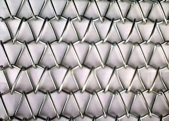 Spiraalvormig Weefsel 3mm het Roestvrij staal Decoratieve Scherm voor Gordijn