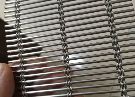 Staaf 1mm van de aluminiumkabel 1.75mm Decoratief Metaalnetwerk