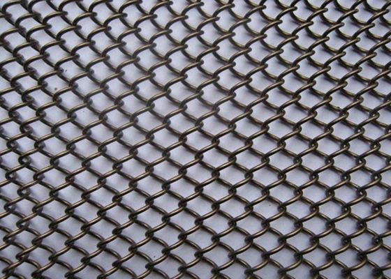 Spiraalvormig Gordijns Type Decoratief Metaal Mesh Screen