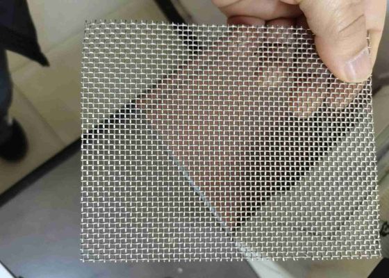 Keperstofweefsel 316 Roestvrij staal Mesh Screen Filtration