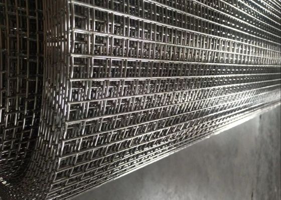 0,5“ 0,25“ Roestvrij staal Gelaste Draad Mesh Panels Bright Silver