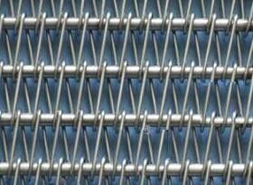 De vlakke Ronde 5mm Stabiele Structuur van de Roestvrij staalTransportband