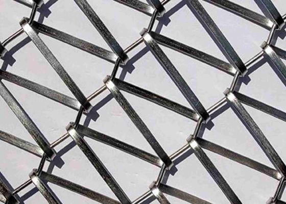 AISI op hoge temperatuur 1mm tot 3mm het Roestvrije staal van de DraadTransportband