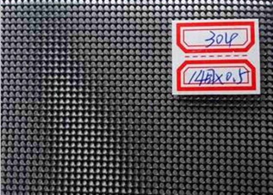 Bwg 31 aan Bwg34-het de Veiligheidsscherm Mesh Epoxy Coated 12x12 van het Draadroestvrije staal