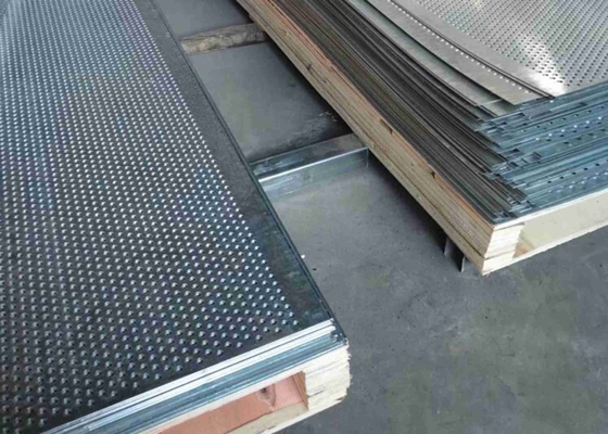 Nikkellegering Hexagnoal Gat Geperforeerd Mesh High Temperature Resistance
