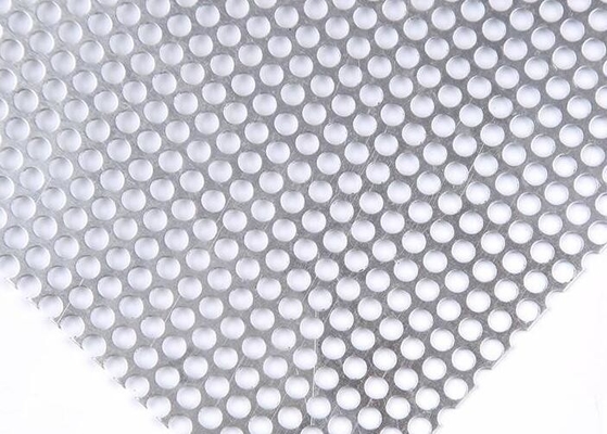 Decoratie 8.0mm Dik Aluminium Geperforeerd Mesh With High Strength