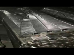 Lengte 10m-50m Flat Wire Mesh Conveyor Belt Open gebied 67,5%-86% Diameter 0,9mm-2,35mm