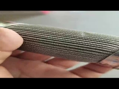 Corrosiebestendig filter met een precieze opening voor het filteren van zware oliegassen